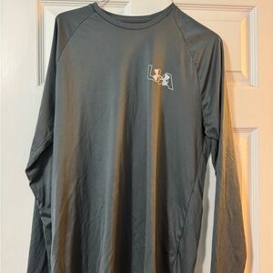 Under Armour Dark Gray Long Sleeve Men's Tee